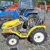 second hand tractor iseki tc13 with milling machine (13cp)
