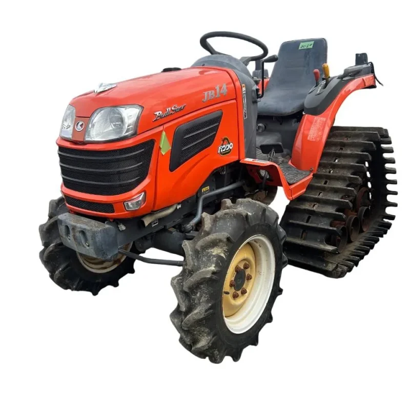 Tractor Kubota JB14 cu freză și șenile