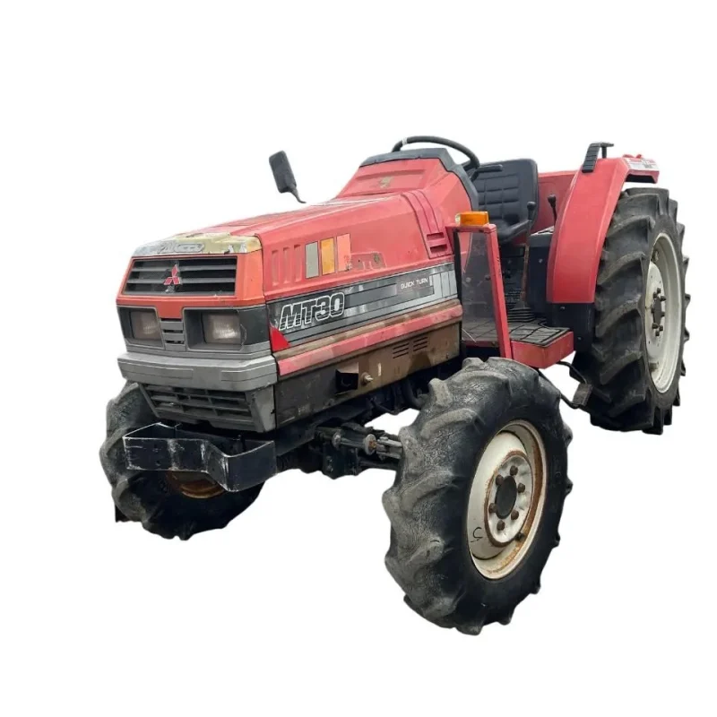 Mitsubishi MT 30 tractor with cutter