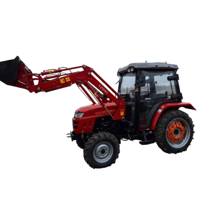 tractor bizon xd 504 (50cp) cu cabină și încărcător frontal