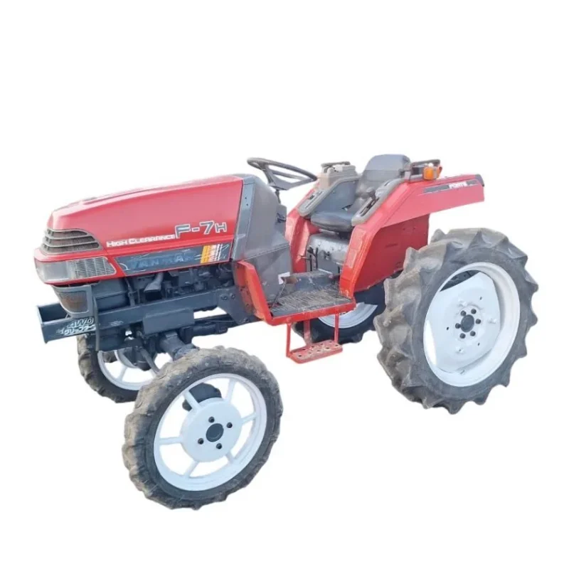 Yanmar F7 tractor High-Clearance with tiller